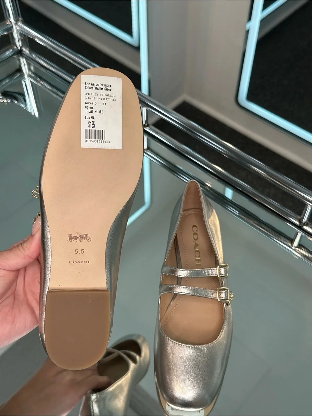 Coach Whitley Ballet Flats